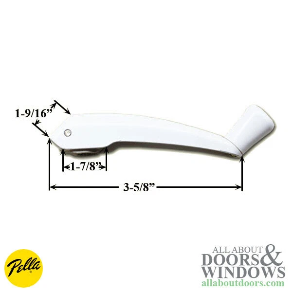 Pella Window Crank Handle and Square Right Hand Cover Awning and Casement Window - Image 2 of 2