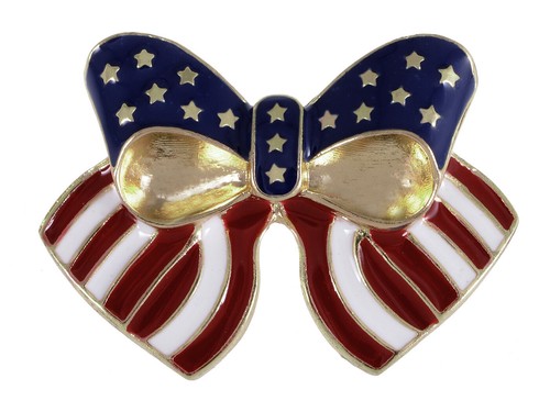 4th Of July American USA Flag Pin Brooch - Picture 5 of 69