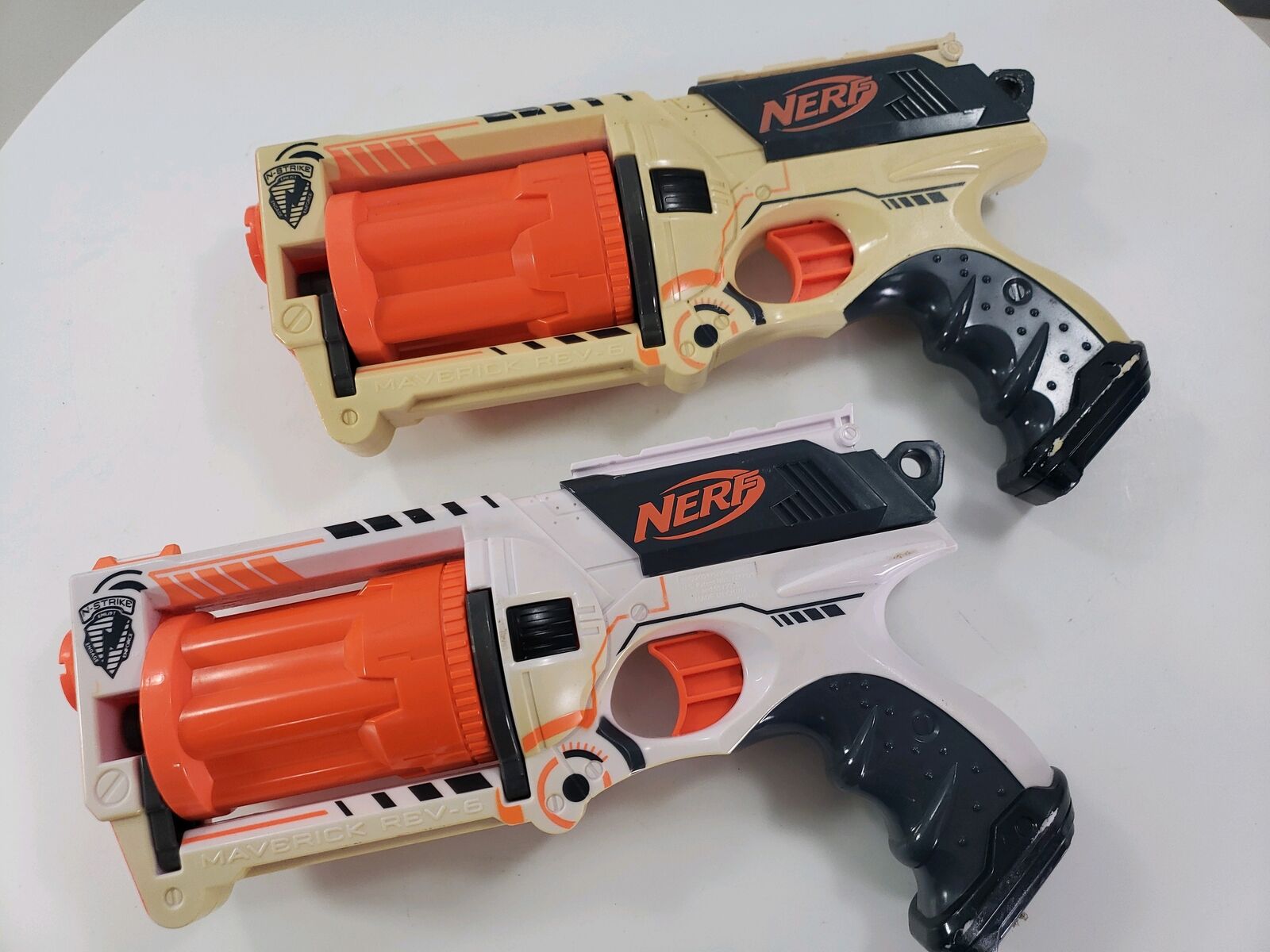 Nerf N-Strike Blaster 6 Rare No Darts Gun LOT OF 2 | eBay