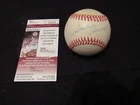 Sandy Amoros autographed baseball JSA 1955 Brooklyn Dodgers