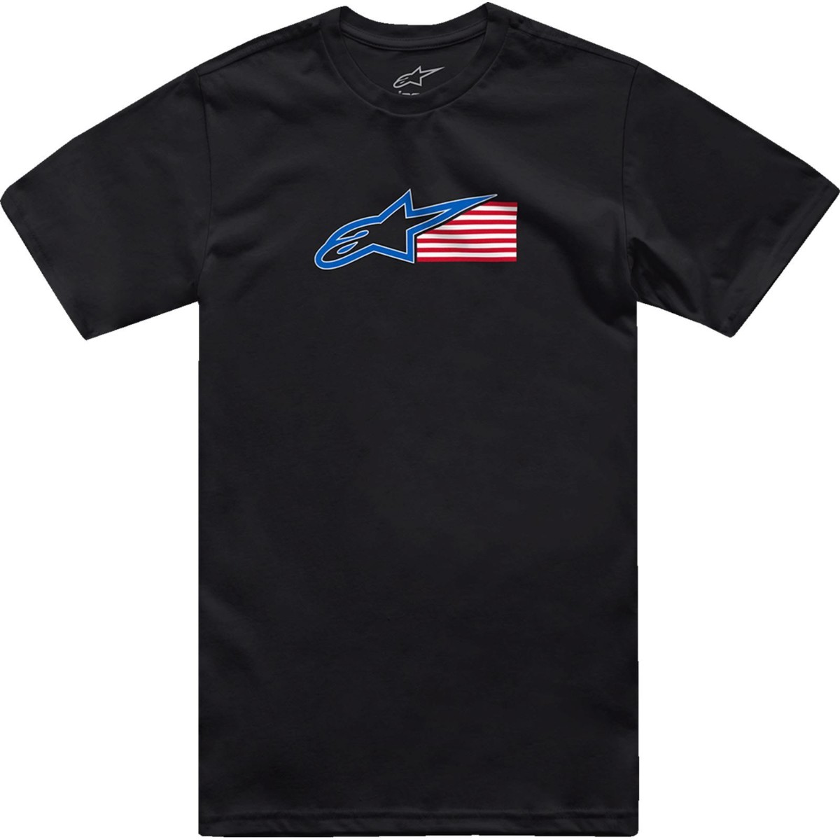 Alpinestars Racing USA T-Shirt - Black - XL 1214-73124-10-XL Alpinestars Racing USA T-Shirt - Black - XL 1214-73124-10-XL