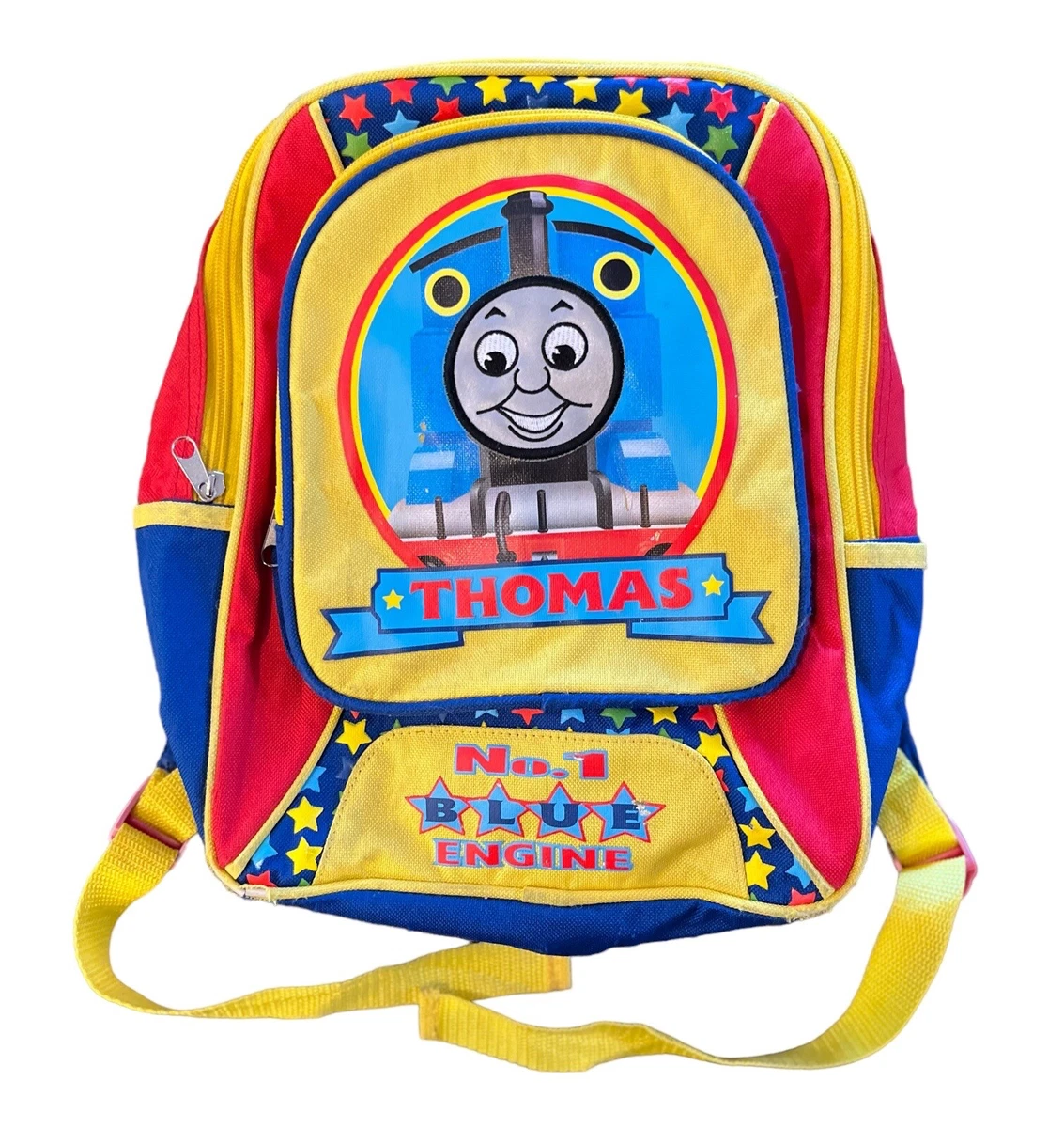Thomas the tank backpack top