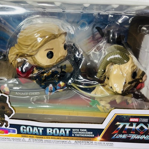 Funko Pop! Ride Super Deluxe: Marvel's Thor: Love and Thunder - The Goat Boat - Imagen 2 de 4