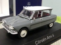 1/43 Norev Citroen Ami 6 1967 Dunkel Grau 153522