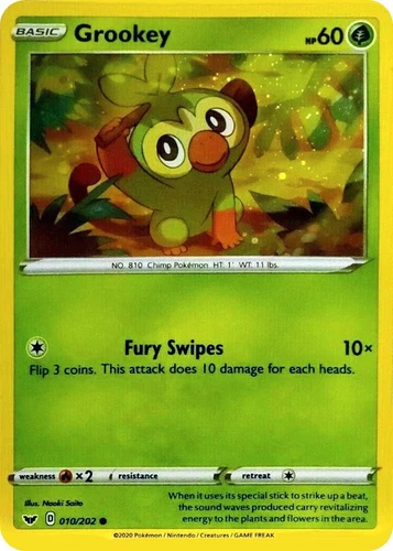 Grookey 010/202 Blister Exclusives