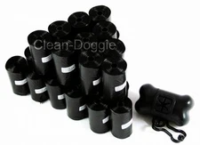1000 STRONG, ECONOMICAL  DOG POOP PICK-UP BAGS + BAG DISPENSER *FREE SHIPPING!