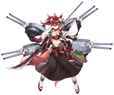 Azur Lane Ise Kai Weatherproof Anime Sticker 6" Car Decal