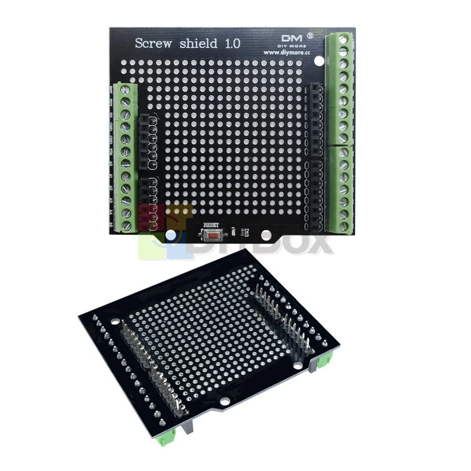 For Arduino Newest Proto Screw Shield 1.0Open Source Reset Button D13 LED New - Image 3 of 4