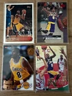 (4) Kobe Bryant Card LOT with Rookie
