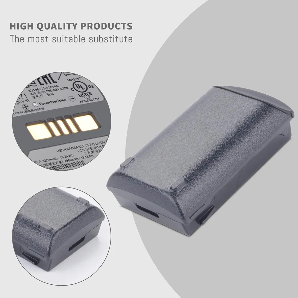 5200MAH MC32 Battery Compatible for Symbol MC32 MC3200 MC32N0 MC32N0-S 82-000012 - Image 4 of 4