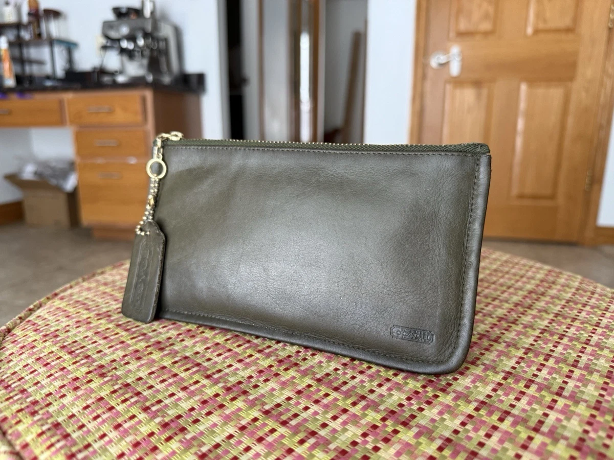 coach leather cosmetic case products for sale | eBay