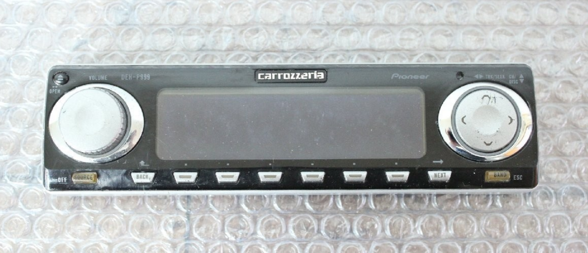 Pioneer carrozzeria DEH-P999 本体 Pioneer Carrozzeria DEH-P999 Car Audio Player CD/Tuner 1DIN DSP