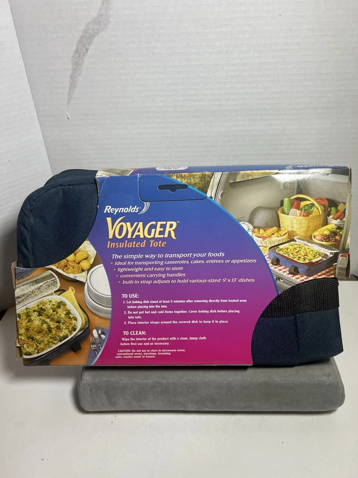 Reynolds Voyager Insulated Tote Fits Most 9 X 13 Baking Dishes- BRAND NEW - Image 2 of 2