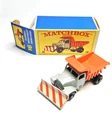 Vintage 1964 MATCHBOX LESNEY No. 16 Scammell "Mountaineer" Snowplough MIB