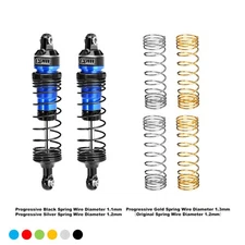 For Traxxas MINI MAXX,MINI XRT-FRONT or REAR ADJ. PROGRESSIVE SPRING SHOCKS