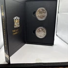 1982 and 1985 Engelhard American Prospector.  Each 1oz .999 Silver.  Vintage!