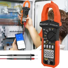 HoldPeak 4000uA AC Current Clamp Ammeter Clamp Multimeter TRMS Voltage Measuring