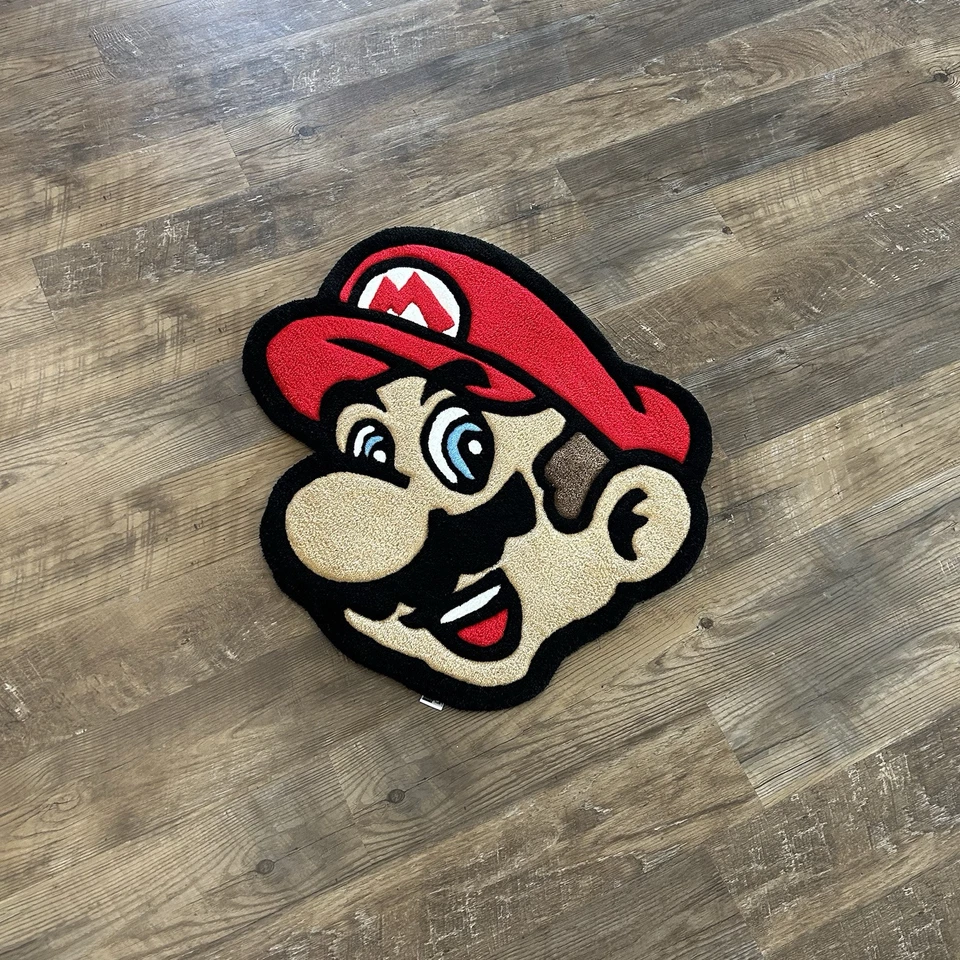 Mario Handmade Custom Tufted Rug - Image 2 of 3