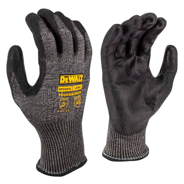 DEWALT Cut D Touchscreen Gloves - L (Size 9)