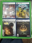 4 PlayStation5 Games 2 New Elden Ring & Final Fantasy 2 Used WWE25 & Helldiver 2