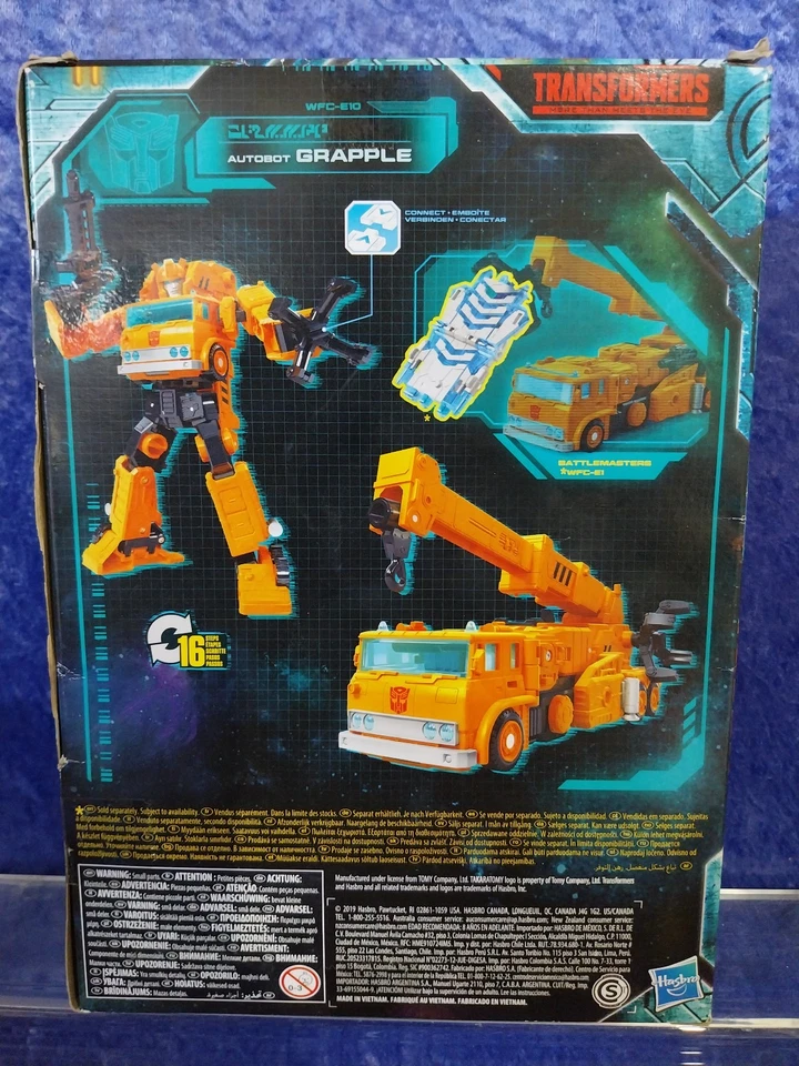 Transformers Earthrise War For Cybertron 2019 MIB Autobot Grapple - Image 3 of 4