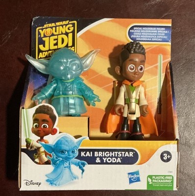 Hasbro Star Wars Young Jedi Adventures Kai Brightstar & Yoda Figuren 2023