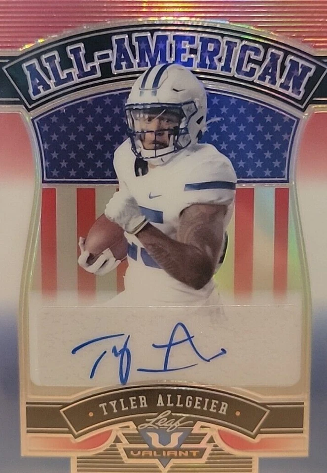 2022 Leaf Valiant Tyler Allgeier #AA-TA1