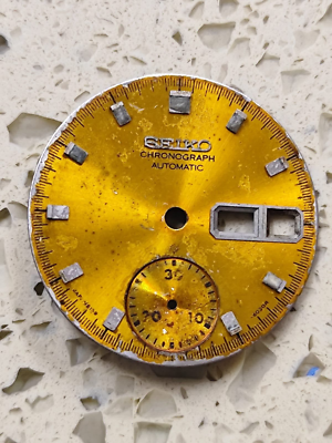 Seiko 6139 Chronograph Dial seiko 6139-6002 original PART DIAL