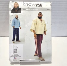 Know Me By Mimi G M3 R11788 Mens Top/Pants Sz AA 34-42 Uncut Factory Folded