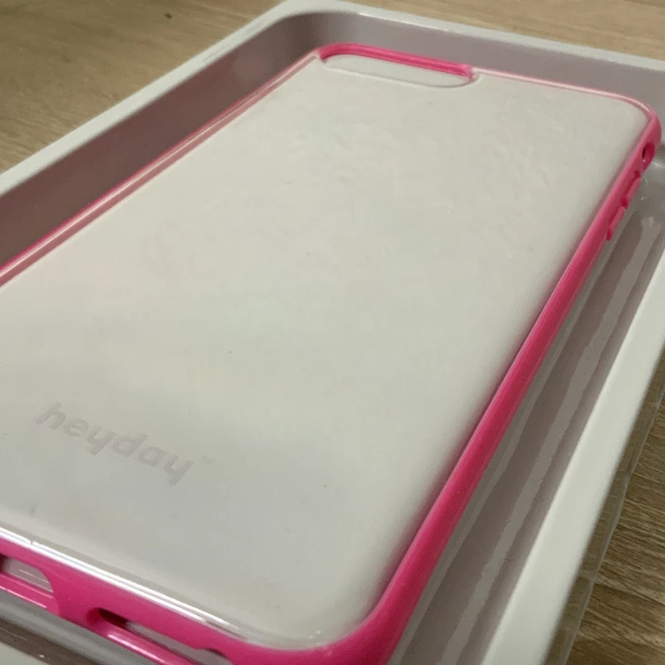 📀 Funda Heyday Apple iPhone 6,7,8 Plus - Transparente/Rosa (COMO SE MUESTRA) Foto 2 de 2