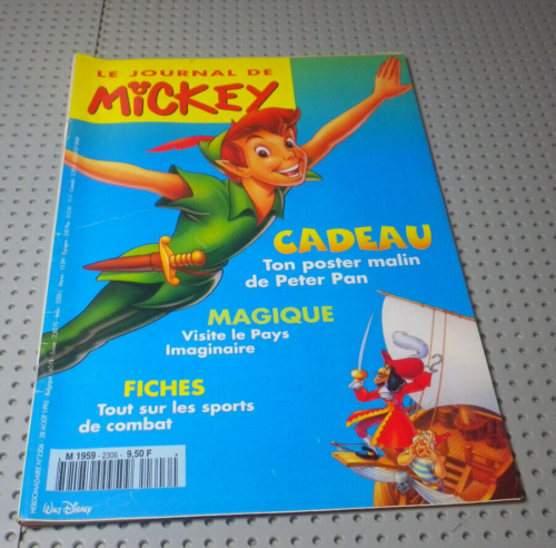 Giornale Di Topolino - #2306 - Agosto 1996 - Poster Peter Pan - Photo 1/3
