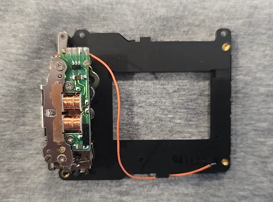 Conjunto de obturador Nikon N8008 nuevo stock antiguo OEM 35 mm cámara fotográfica 1B999-148-2 Foto 3 de 4