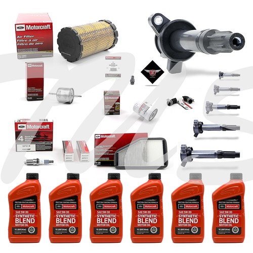 Tune Up Kit 2009 Ford Escape 3.0L Ignition Coil DG514 SP518A FA1893