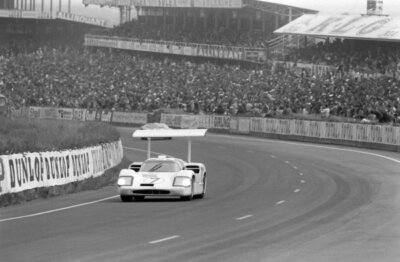 Mike Spence & Phil Hill Chaparral 2F Chevrolet Le Mans 1967 Motor Old Photo 46