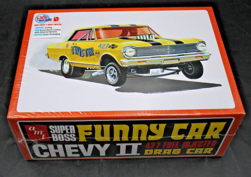 6pc New 1/24 1/25 Model Kit AMT Revell CHEVY MALIBU SS CHEVELLE FUNNY CAR NOVA - Picture 10 of 14