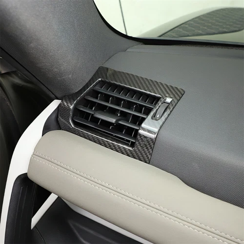 For Land Rover Defender 90 110 2020+ RHD Carbon Fiber Side Air Vent Outlet Cover - Picture 10 of 12