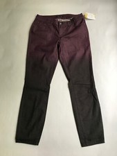 prAna Purple Ombre Relaxed Fit Jeans, Size 6/28