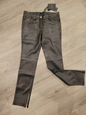 Dolce & Gabbana Women's Leather Pants *NWT* 5 Pocket Size 40