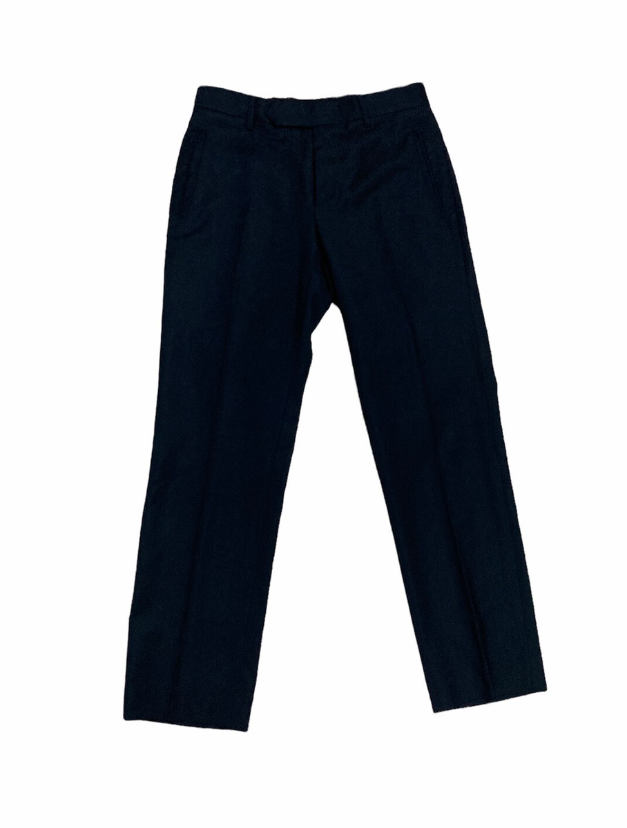 パンツ Pierre balmain Wool Melton Black Slacks Pierre Balmain Paris Dress Pants Slacks Men's Size 46 in