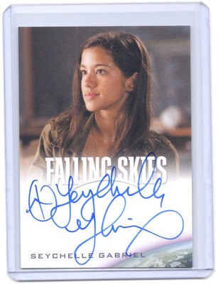 Falling Skies Season 1 Seychelle Gabriel ( Lourdes )  autograph auto card