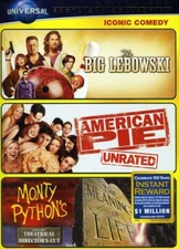 Big Lebowski, American Pie, Monty Python's Meaning of Life DVD NEW Sealed 3 Film