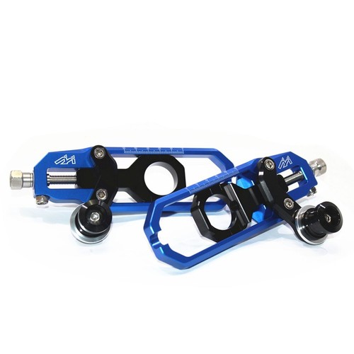 MAD-MOTO For SUZUKI GSXR1000 2009-2016 Chain Adjuster Tensioner With Spools BLUE - Picture 4 of 8