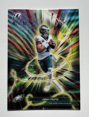 2025 Topps Resurgence 1/199 Jalen Hurts CONDUCTORS CRIMSON SURGE #C-4 Eagles