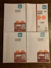 Walmart: Pen + Gear Filler Paper 150 Sheets Wide Ruled (4 Pack, Total of 600)
