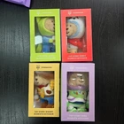 STARBUCKS Korea Toy Story Bearista Keychain Plush Doll Woody Buzz Alien Forky