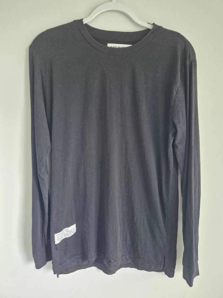 Poets Prophets & Everyday Women Black Long Sleeve T-Shirt XS