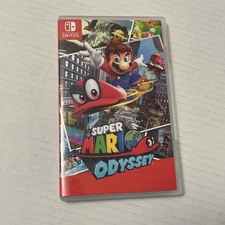Replacement Case (NO GAME) Super Mario Odyssey Standard Edition Nintendo Switch