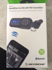 Scosche Bluetooth Hands-Free Car Kit FM Transmitter 