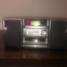 Vintage Aiwa Ca-DW635 Stereo cd/cassette/tuning Working Good