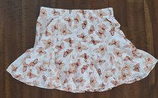 Self Esteem Girl's Butterfly Print Skirt - Size Medium 10/12
